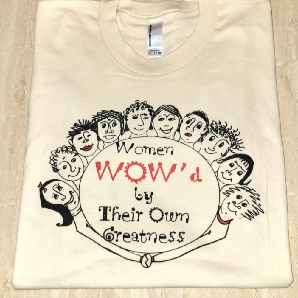 Cotton t-shirt fr/From My Workshop, Tisa that celebrates all women all year long